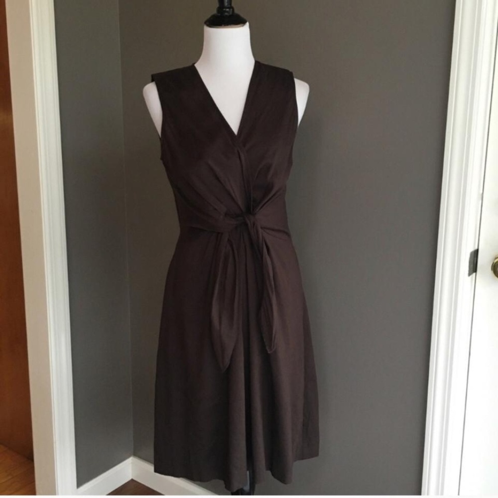 Theory Tie Front Kenza Woman's Dress